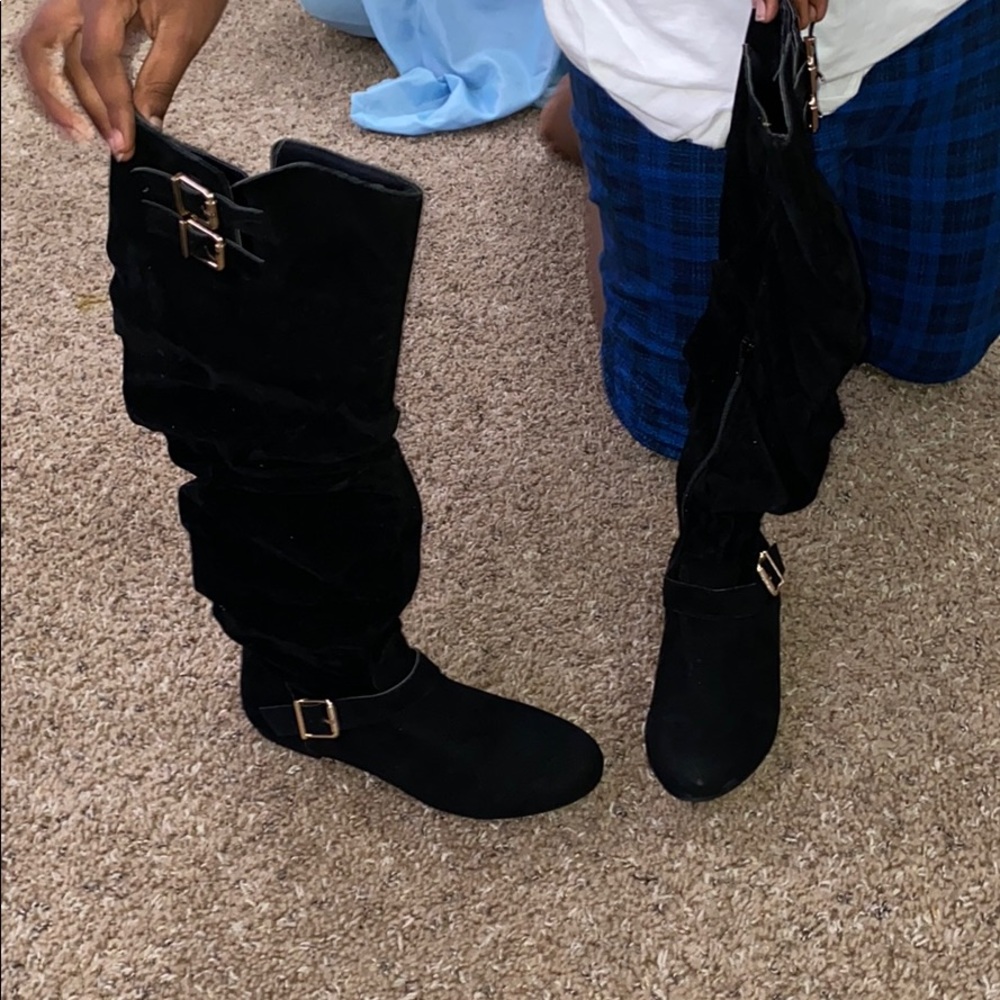 Knee high boots